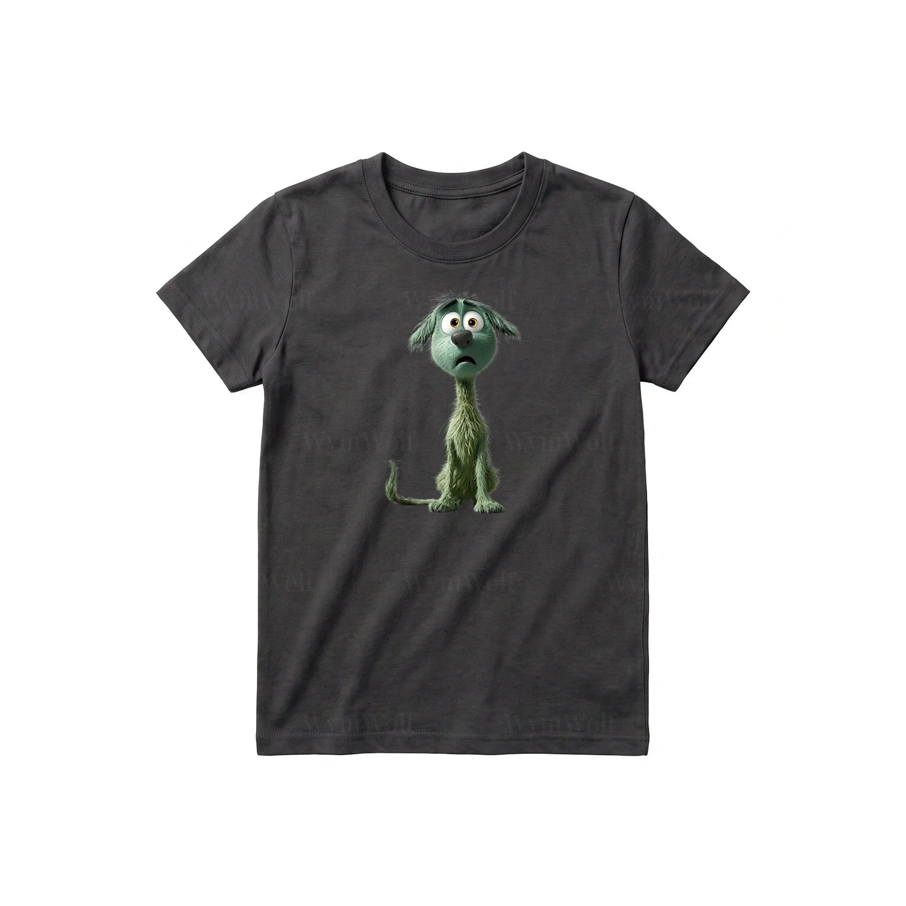 T-shirt Dog graphic 0021 - Dark Gray