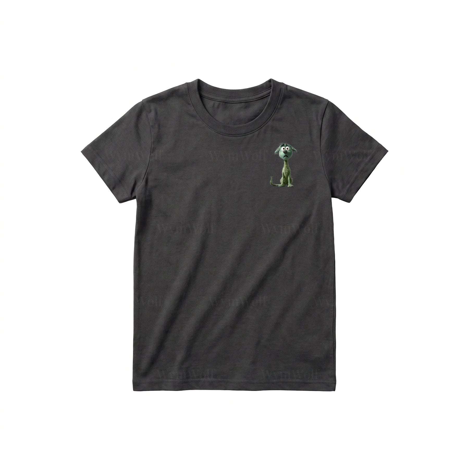T-shirt Dog graphic 0021 - Dark Gray