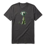 T-shirt Dog graphic 0021 - Dark Gray