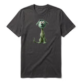 T-shirt Dog graphic 0021 - Dark Gray