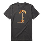 T-shirt Dog graphic 0022 - Dark Gray