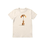 T-shirt Dog graphic 0022 - Natural