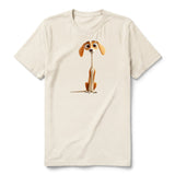 T-shirt Dog graphic 0022 - Natural