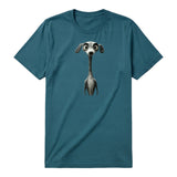 T-shirt Dog graphic 0023 - Deep Teal