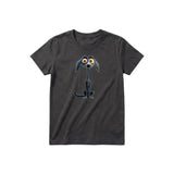 T-shirt Dog graphic 0024 - Dark Gray