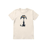 T-shirt Dog graphic 0024 - Natural