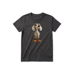 T-shirt Dog graphic 0025 - Dark Gray