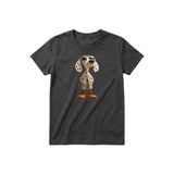T-shirt Dog graphic 0025 - Dark Gray