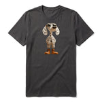 T-shirt Dog graphic 0025 - Dark Gray