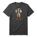 T-shirt Dog graphic 0025 - Dark Gray