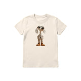 T-shirt Dog graphic 0025 - Natural