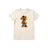T-shirt Dog graphic 0027 - Natural