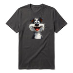 T-shirt Dog graphic 0029 - Dark Gray