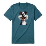 T-shirt Dog graphic 0029 - Deep Teal