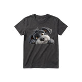 T-shirt Dog graphic 0031 - Dark Gray