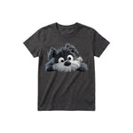 T-shirt Dog graphic 0032 - Dark Gray