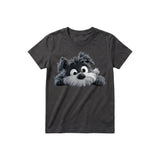 T-shirt Dog graphic 0032 - Dark Gray