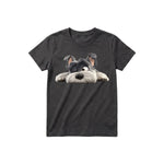 T-shirt Dog graphic 0033 - Dark Gray