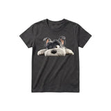 T-shirt Dog graphic 0033 - Dark Gray
