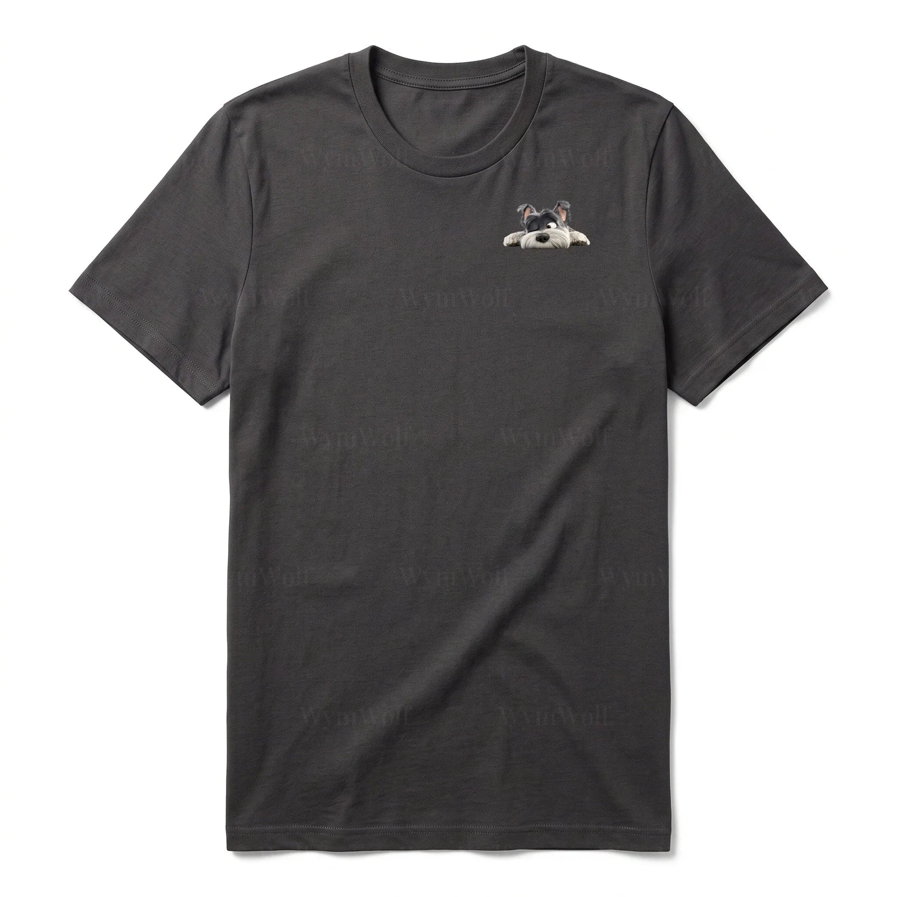 T-shirt Dog graphic 0033 - Dark Gray