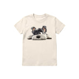 T-shirt Dog graphic 0033 - Natural