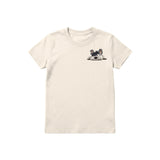 T-shirt Dog graphic 0033 - Natural