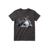 T-shirt Dog graphic 0034 - Dark Gray