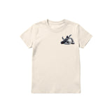 T-shirt Dog graphic 0034 - Natural