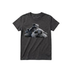 T-shirt Dog graphic 0035 - Dark Gray
