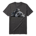 T-shirt Dog graphic 0035 - Dark Gray