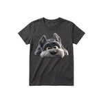 T-shirt Dog graphic 0036 - Dark Gray