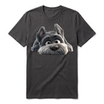 T-shirt Dog graphic 0036 - Dark Gray