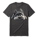 T-shirt Dog graphic 0036 - Dark Gray