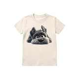 T-shirt Dog graphic 0036 - Natural