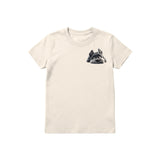 T-shirt Dog graphic 0036 - Natural