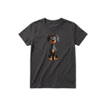 T-shirt Dog graphic 0040 - Dark Gray