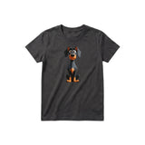 T-shirt Dog graphic 0040 - Dark Gray