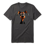 T-shirt Dog graphic 0042 - Dark Gray