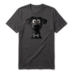 T-shirt Dog graphic 0043 - Dark Gray