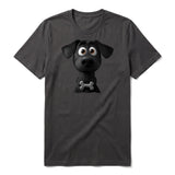 T-shirt Dog graphic 0043 - Dark Gray