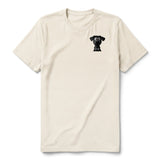 T-shirt Dog graphic 0043 - Natural