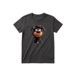 T-shirt Dog graphic 0044 - Dark Gray