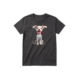 T-shirt Dog graphic 0045 - Dark Gray