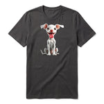 T-shirt Dog graphic 0045 - Dark Gray