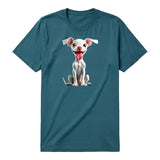 T-shirt Dog graphic 0045 - Deep Teal