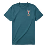 T-shirt Dog graphic 0045 - Deep Teal