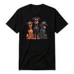 T-shirt Dog graphic 0050
