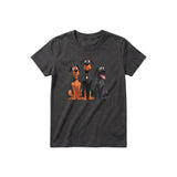 T-shirt Dog graphic 0050 - Dark Gray