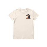 T-shirt Dog graphic 0050 - Natural