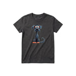 T-shirt Dog graphic 0051 - Dark Gray